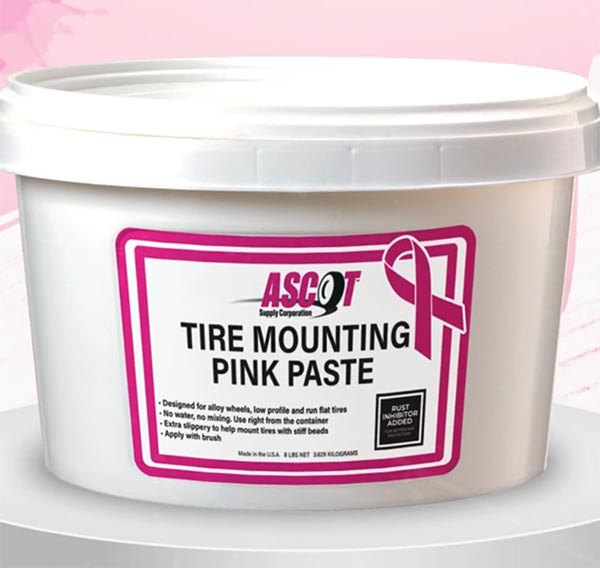 McGee pink tire mounting compound